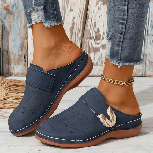 🏆 Confort toute la journée 👣 Mocassins compensés en cuir – faciles à enfiler et confortables ⏳ 𝐃𝐄𝐑𝐍𝐈𝐄𝐑 𝐉𝐎𝐔𝐑 : −𝟖𝟎 %