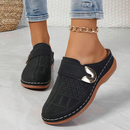 🏆 Confort toute la journée 👣 Mocassins compensés en cuir – faciles à enfiler et confortables ⏳ 𝐃𝐄𝐑𝐍𝐈𝐄𝐑 𝐉𝐎𝐔𝐑 : −𝟖𝟎 %