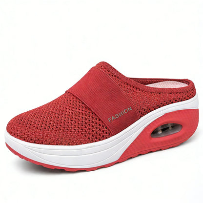 🔥 DERNIER JOUR – JUSQU’À -80 % ✨ BQODQO® Chaussures de Marche Orthopédiques à Enfilage Facile avec Coussin d’Air – Soutien de la Voûte Plantaire pour Femmes