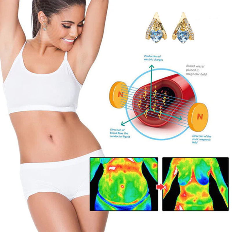🔥 DERNIER JOUR SOLDES -80% ✨ CZTICLE® Lymphvity MagneTherapy Boucles d’Oreilles en Germanium 💎 1 utilisation par jour · Changements visibles en 7 jours