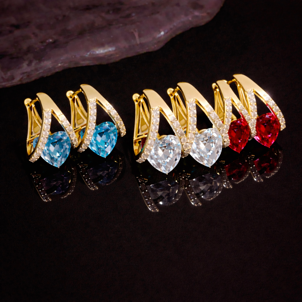 🔥 DERNIER JOUR SOLDES -80% ✨ CZTICLE® Lymphvity MagneTherapy Boucles d’Oreilles en Germanium 💎 1 utilisation par jour · Changements visibles en 7 jours