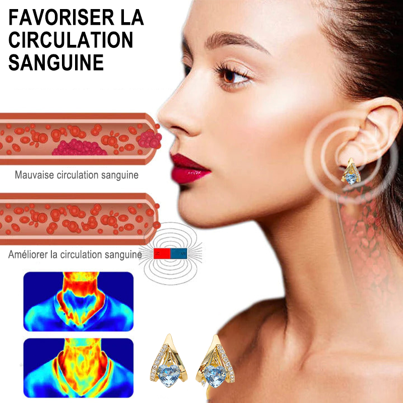 🔥 DERNIER JOUR SOLDES -80% ✨ CZTICLE® Lymphvity MagneTherapy Boucles d’Oreilles en Germanium 💎 1 utilisation par jour · Changements visibles en 7 jours